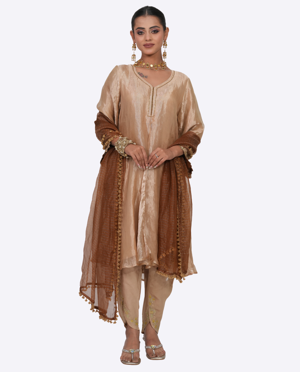 Pure Tissue Set in Gold Color